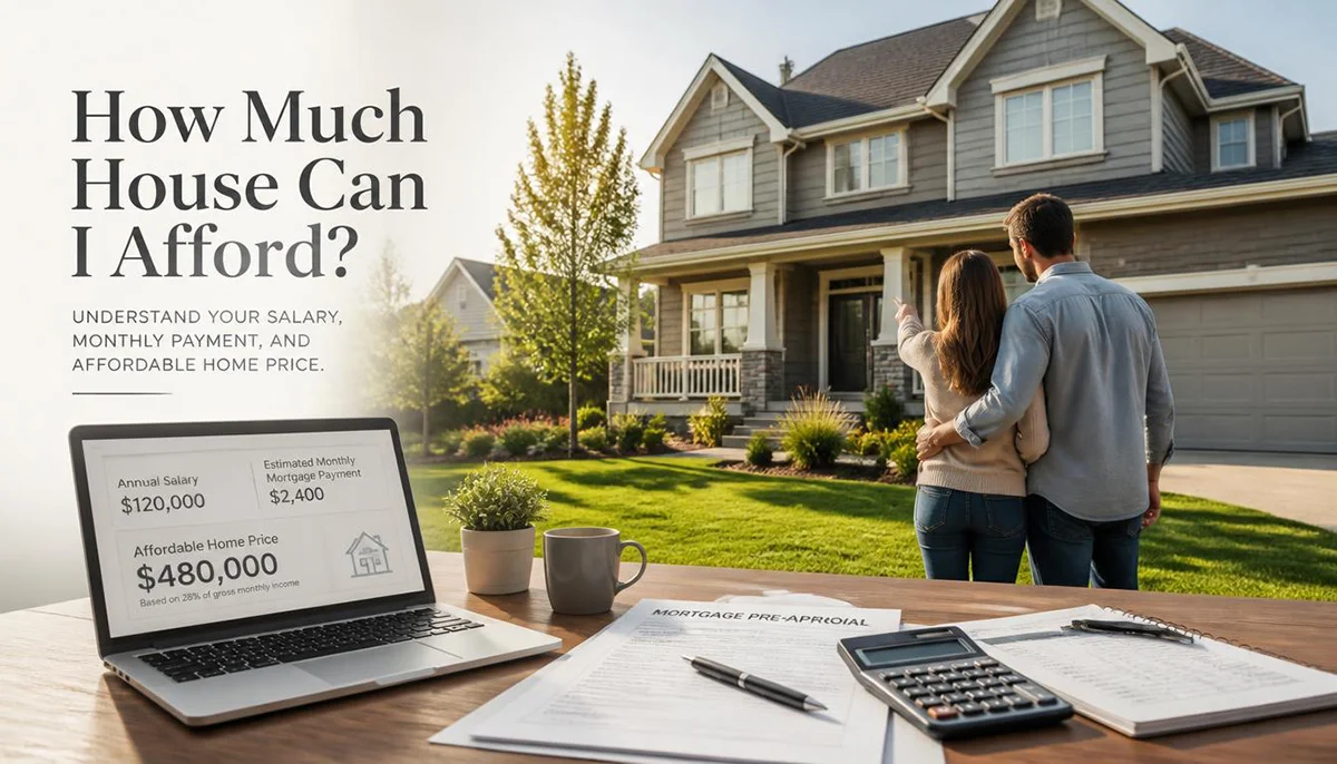 A couple reviewing their monthly budget and mortgage numbers on a laptop at their kitchen table