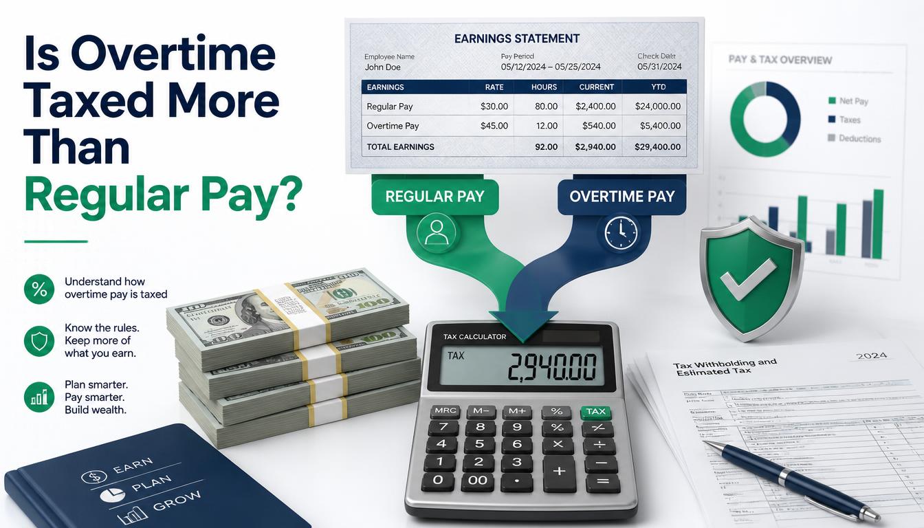 Is Overtime Taxed More Than Regular Pay?